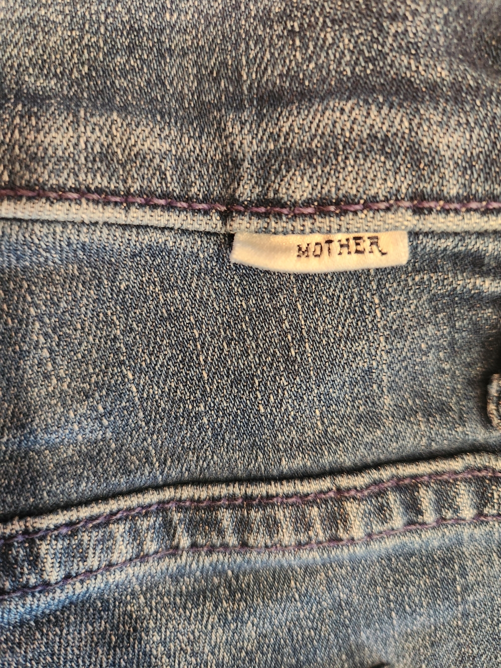 MOTHER Denim The Insider Crop Step Fray Jeans In Wish On A Star Size 25 Stretchy - Picture 11 of 16